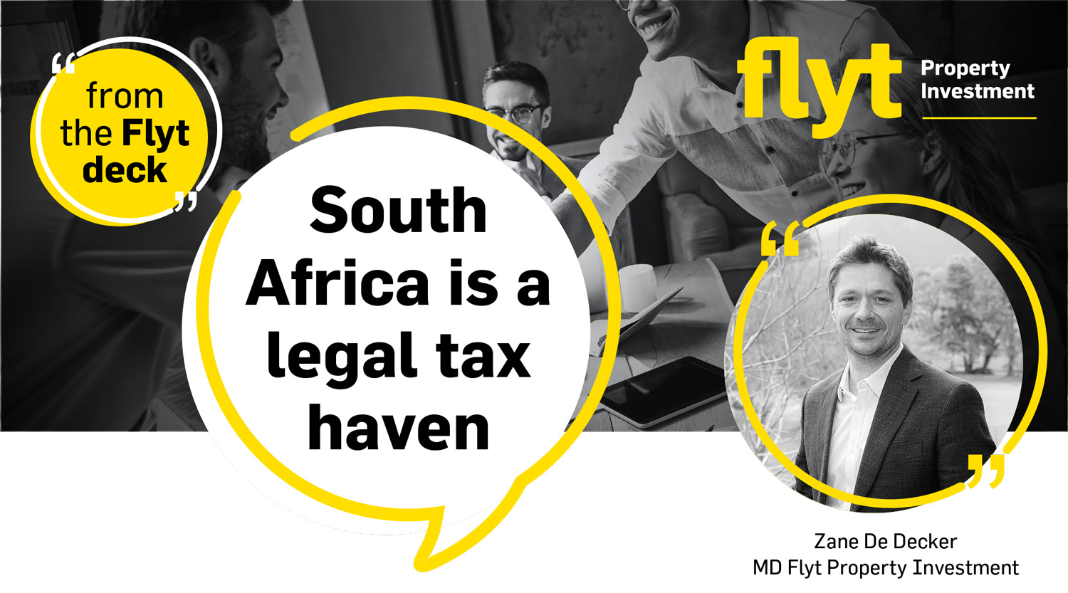South Africa is a legal Tax Haven